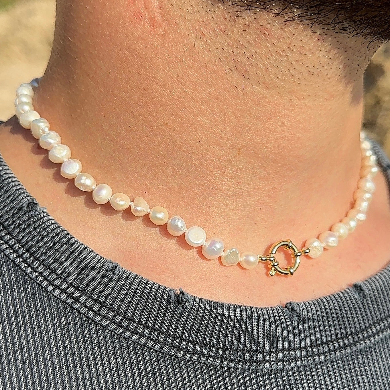COLLIER PERLES D'EAU DOUCE