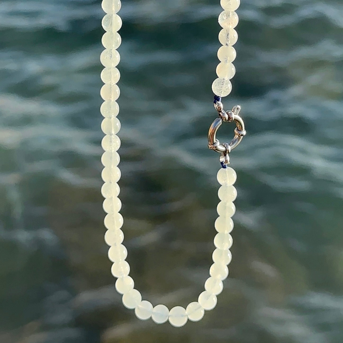 COLLIER AIGUE-MARINE
