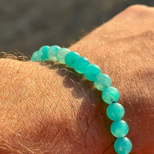 BRACELET AMAZONITE DU PEROU