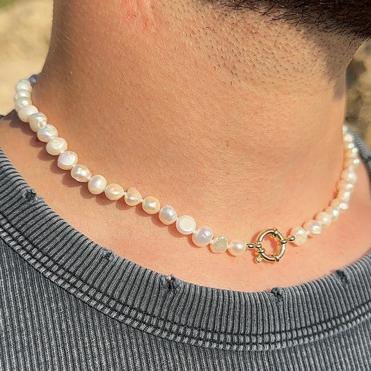 COLLIER PERLES D'EAU DOUCE