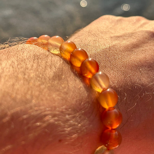 BRACELET CORNALINE