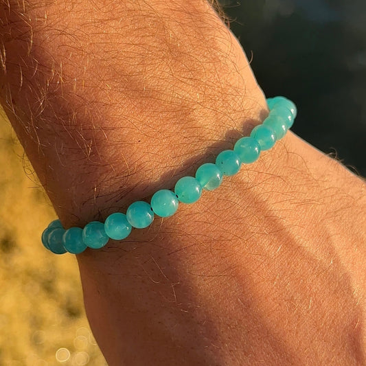 BRACELET AMAZONITE DU PEROU