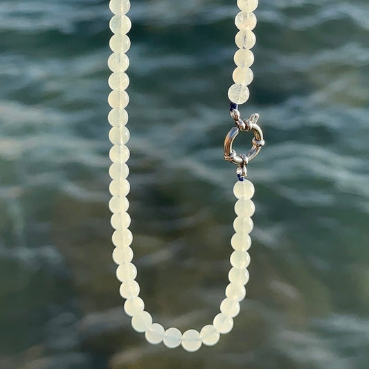 COLLIER AIGUE-MARINE