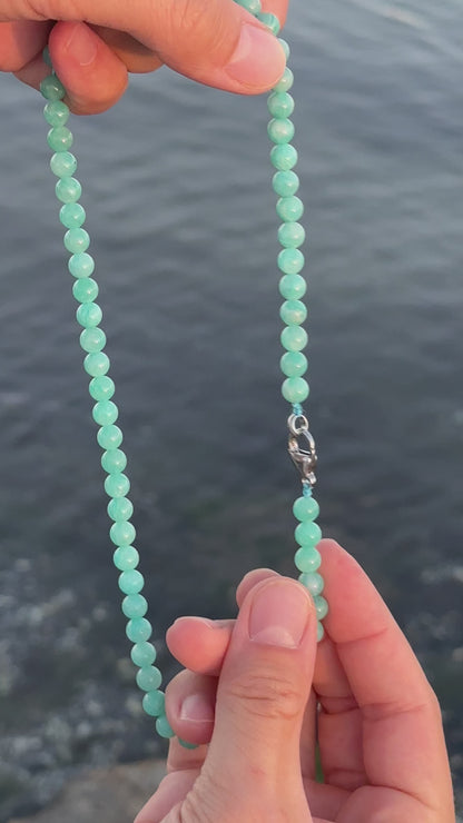 COLLIER AMAZONITE DU PEROU