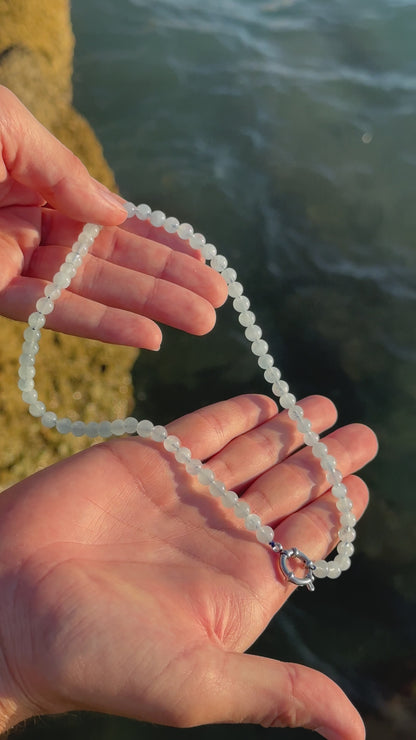 COLLIER AIGUE-MARINE