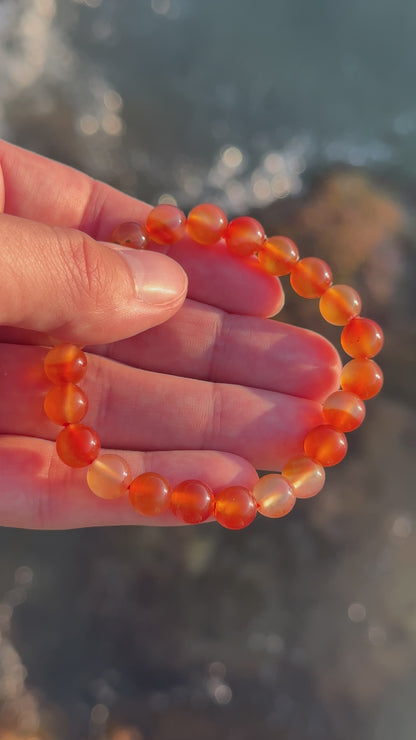 BRACELET CORNALINE