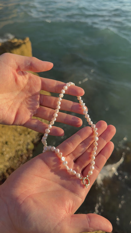 COLLIER PERLES D'EAU DOUCE